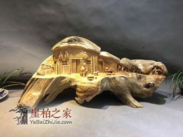 崖柏作品的品鉴标准以及应该收藏怎样的崖柏?-6