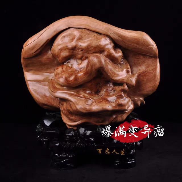 太行崖柏像型作品 百态人生 造型特色 收藏摆设佳品
