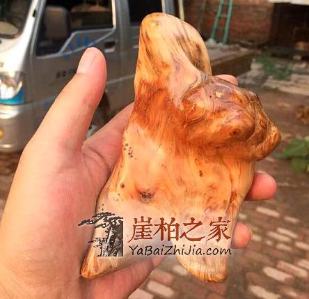 看民间高手如何把丑陋的崖柏根变成精美的手把件的?-11