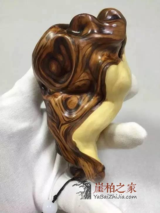 崖柏纹理中的菩萨云纹是如何形成的?-1