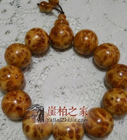 看图说话!真正太行崖柏手串、川料手串、太行土柏手串都长什么样?-1