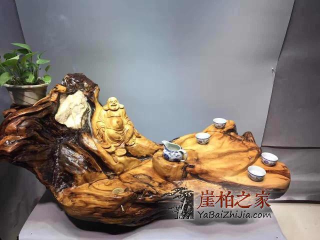 崖柏茶盘:崖柏与茶艺的完美结合-1