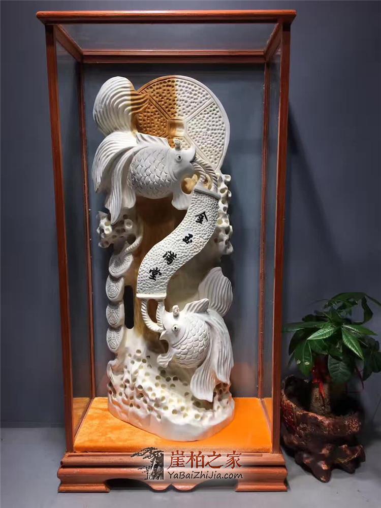 《金玉满堂》正宗崖柏双色料神级别雕工让你不得不服-3