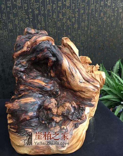 只听说过崖柏生料、陈化料,没想到还有黑金刚料!-1