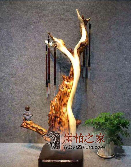 崖柏笔挂---文人雅士的爱!-3