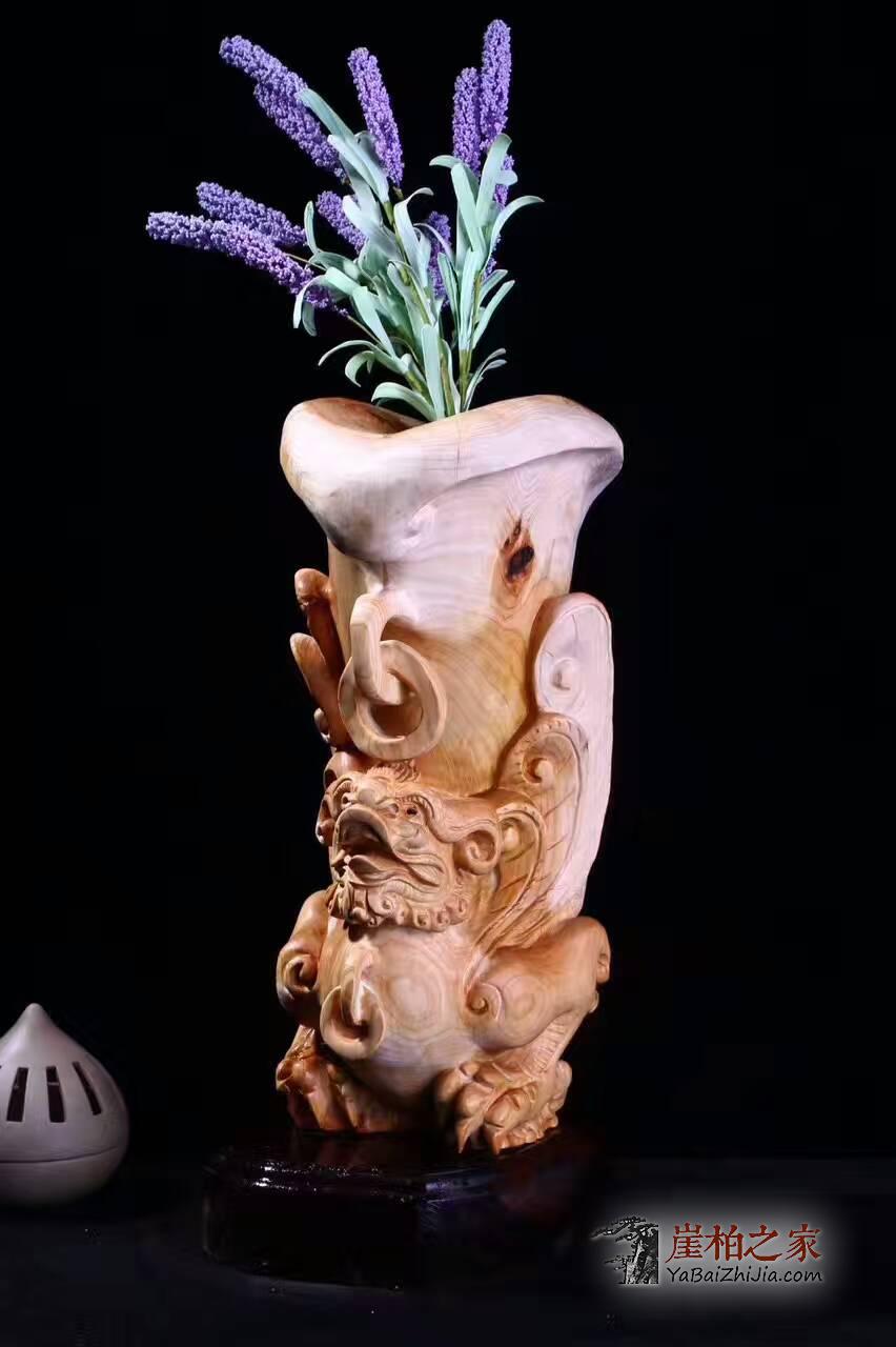 崖柏花瓶精品 完美品质寓意吉祥推荐收藏-2