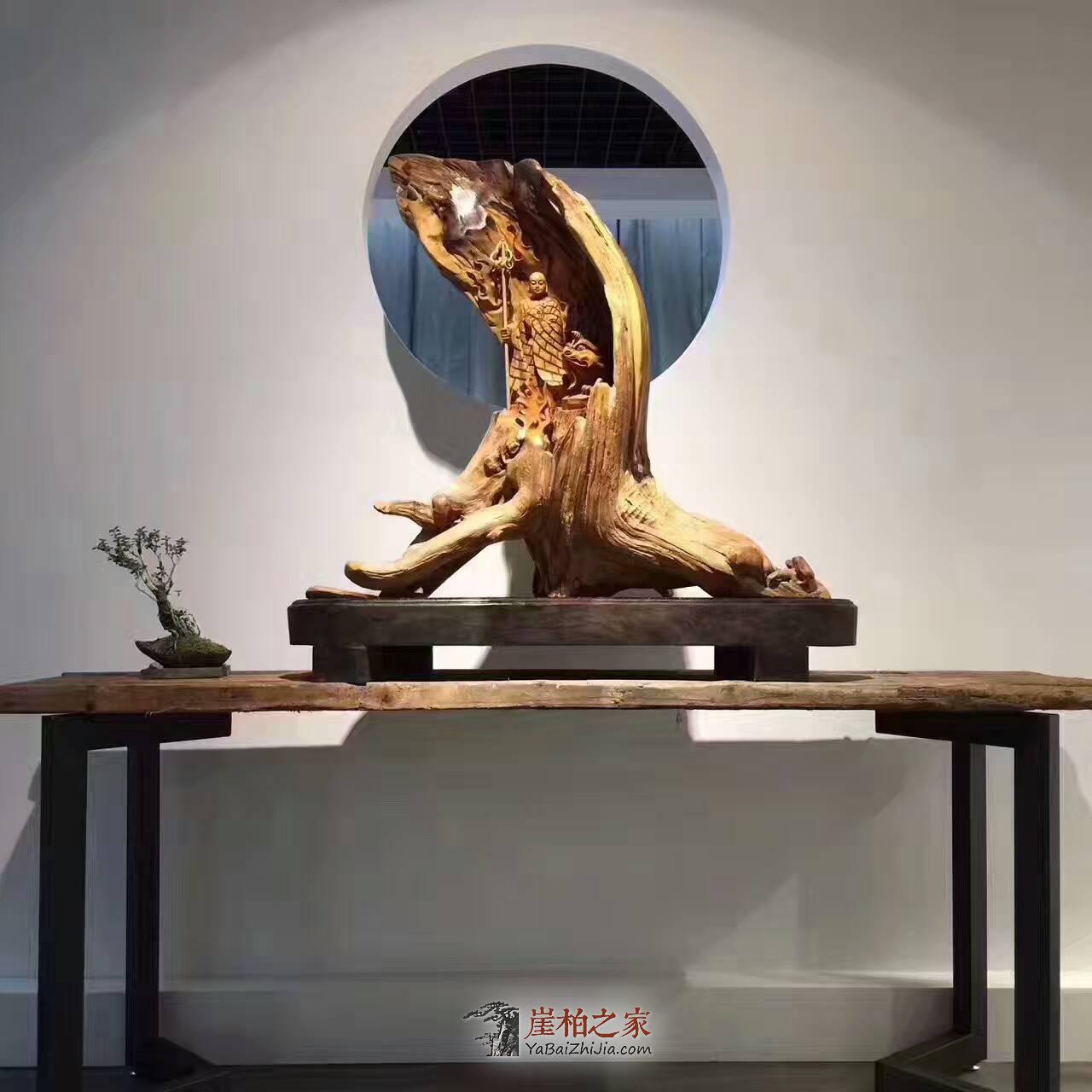 《地藏王》根雕作品 造型完美独特收藏佳品-9