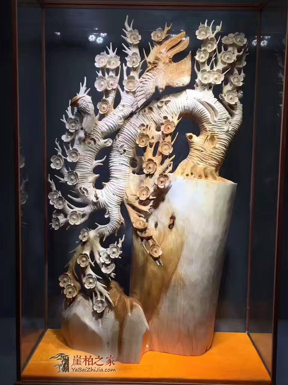 《花开富贵·雪梅》全品无拼无接做工极细全镂空设计-2