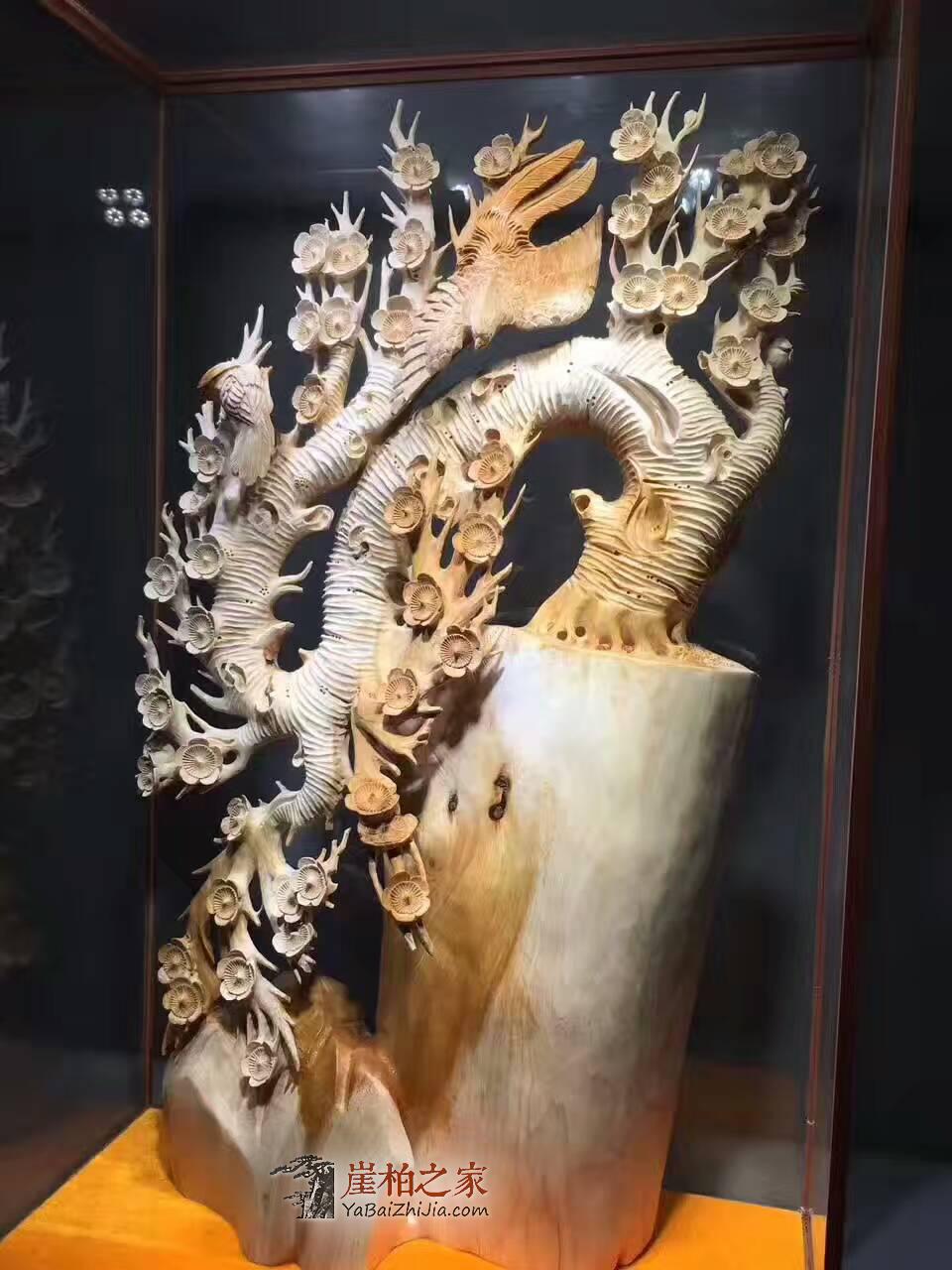 《花开富贵·雪梅》全品无拼无接做工极细全镂空设计-3