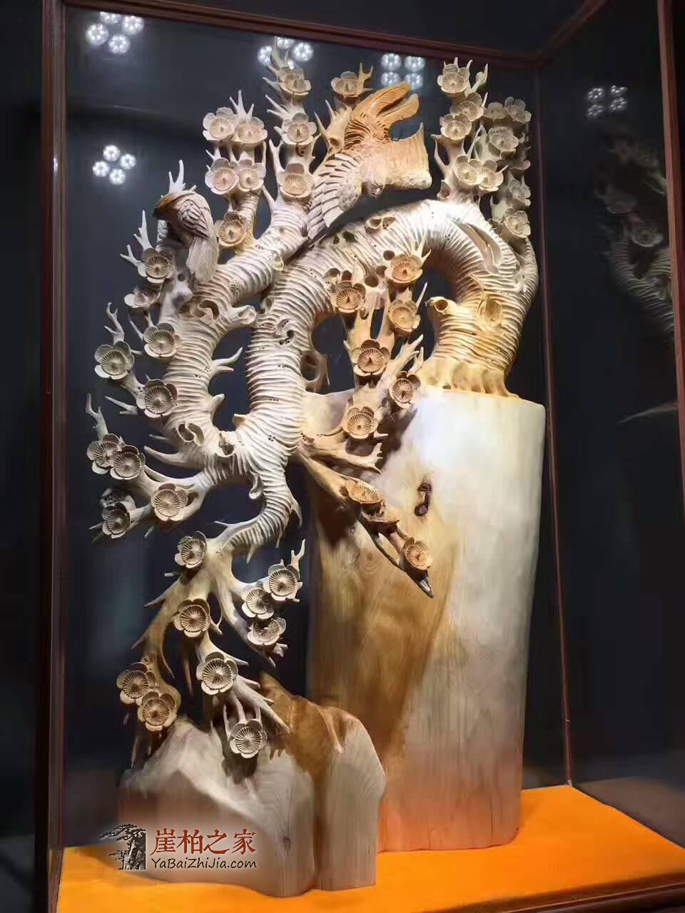 《花开富贵·雪梅》全品无拼无接做工极细全镂空设计-5