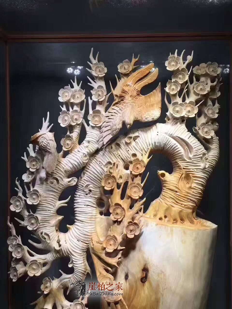 《花开富贵·雪梅》全品无拼无接做工极细全镂空设计-7