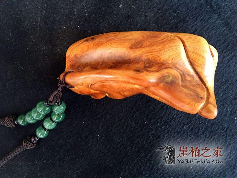 崖柏手把件如何盘玩出漂亮的包浆玻璃底!-2