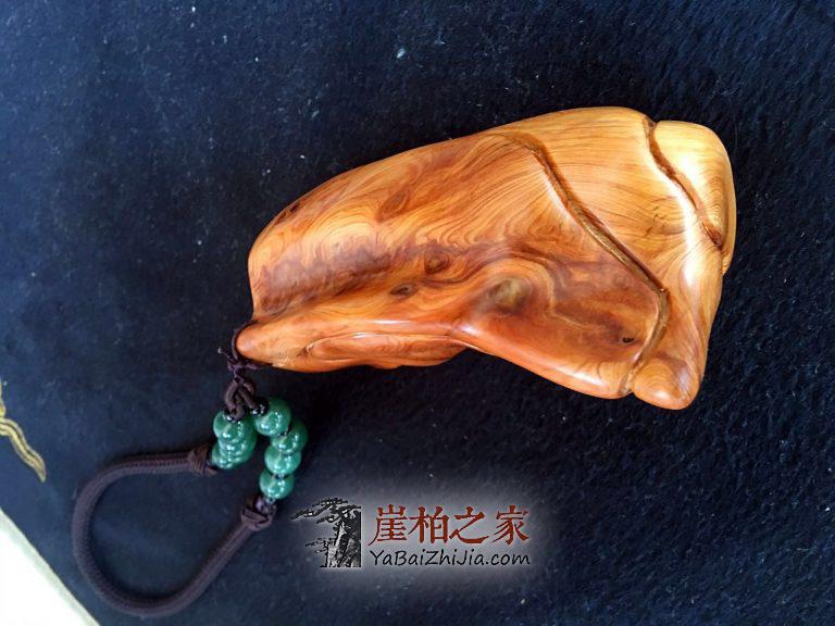崖柏手把件如何盘玩出漂亮的包浆玻璃底!-5