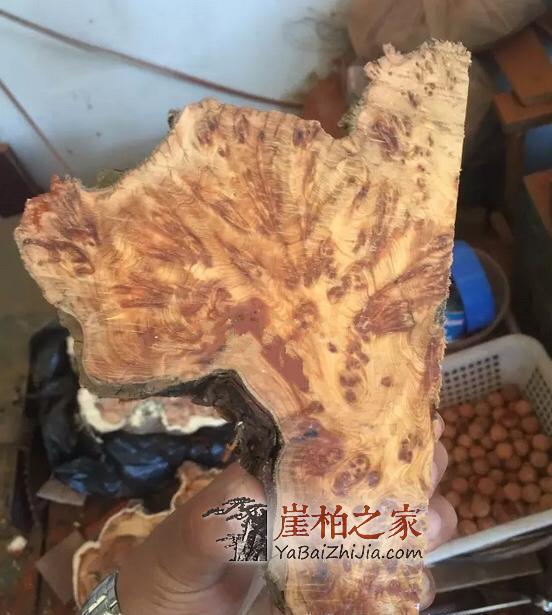 手把手教你崖柏陈化瘤手串的制作、成珠-5