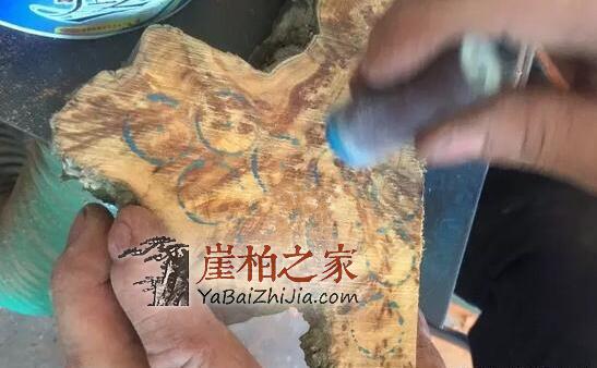 手把手教你崖柏陈化瘤手串的制作、成珠-8