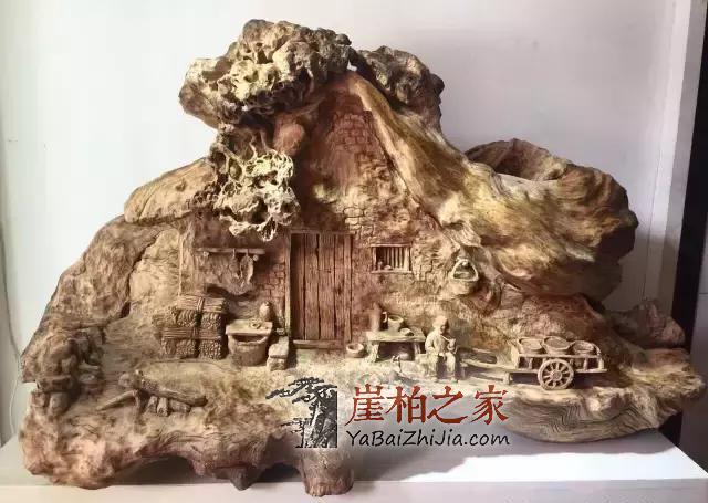 崖柏根艺自然为本:三分雕刻,七分天成-1