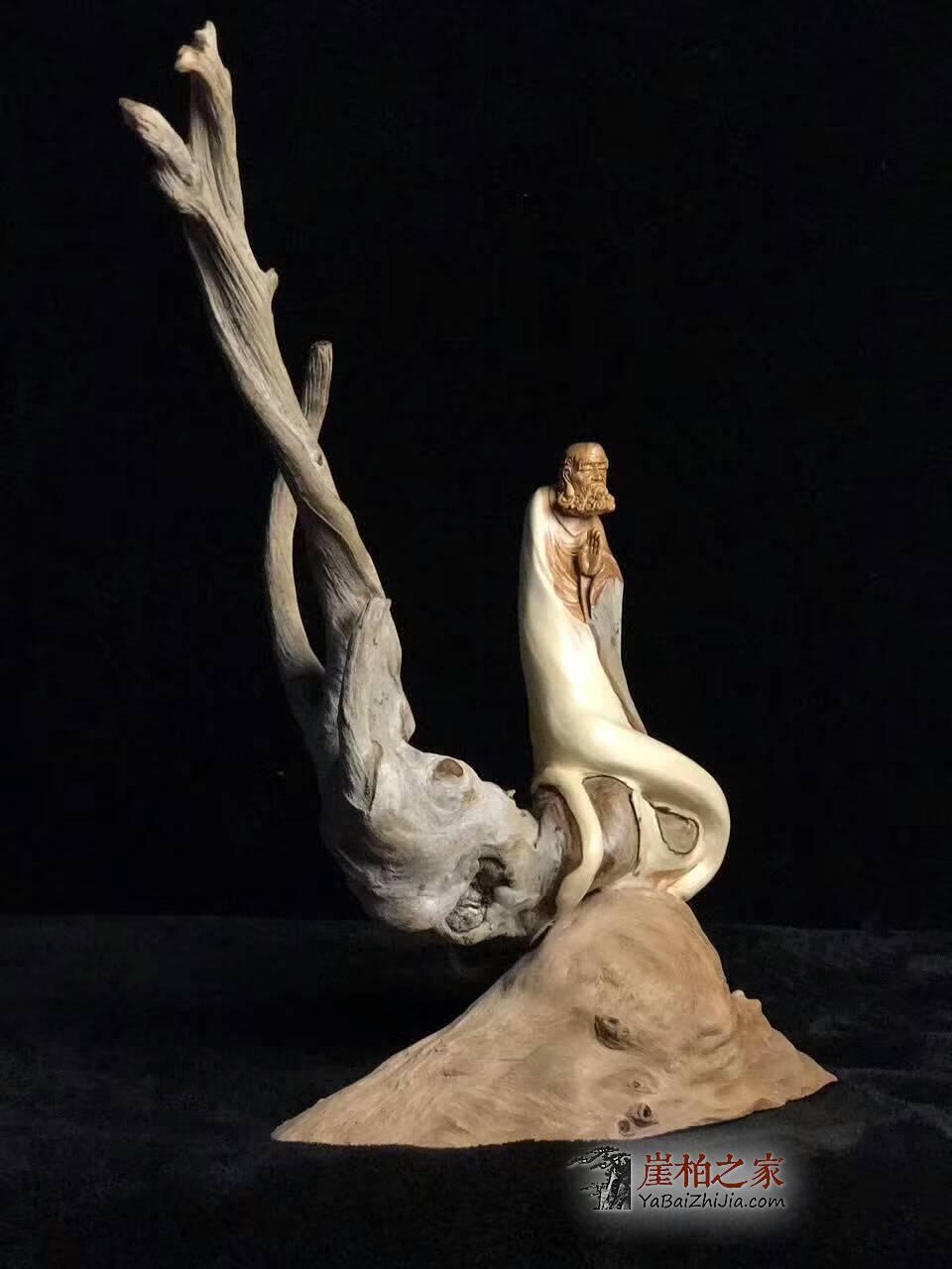 《达摩》造型笔挂手串挂 天然扭曲造型飘逸独特送礼佳品-5