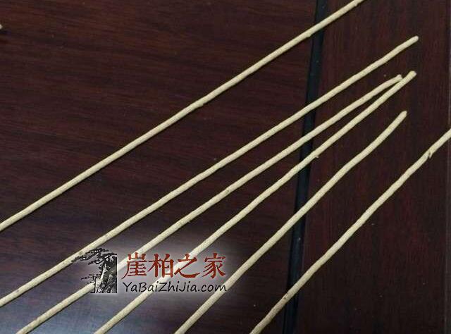 手把手教你用崖柏木粉手工制作线香,有兴趣的可以试一试-8