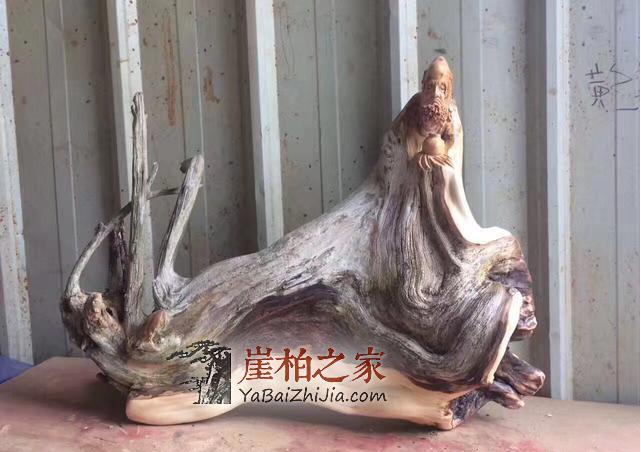 崖柏千奇百怪,不同料质打磨出来的效果也不尽相同!-2