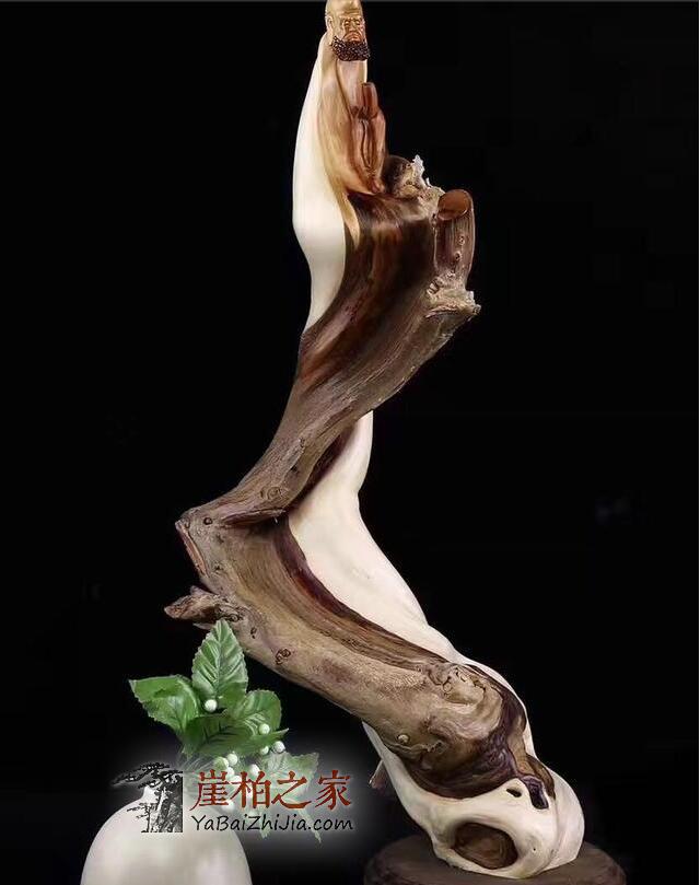 崖柏千奇百怪,不同料质打磨出来的效果也不尽相同!-4