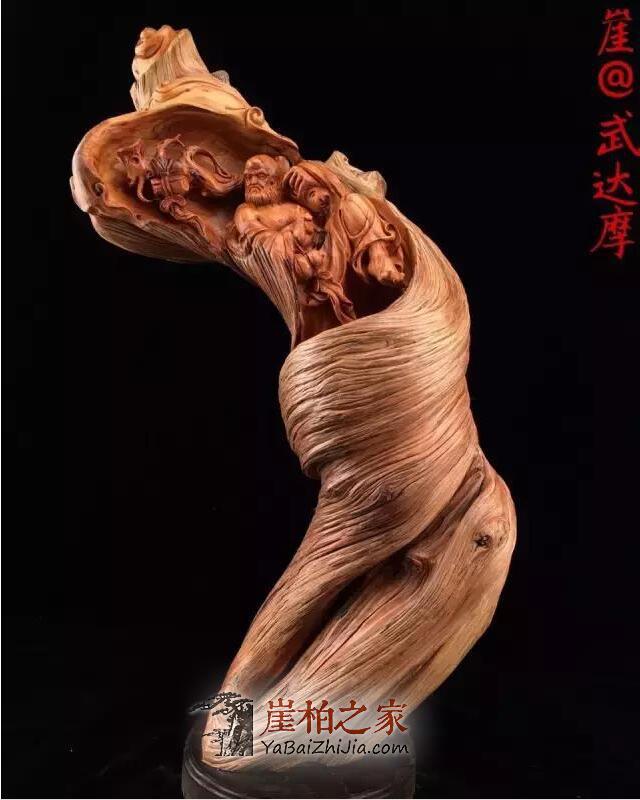 万万没想到,丑树根变根雕摆件,只需这几个步骤!-4