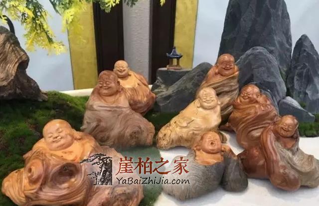 当崖柏与弥勒结缘后,会造就多少珍藏之作呢?-1