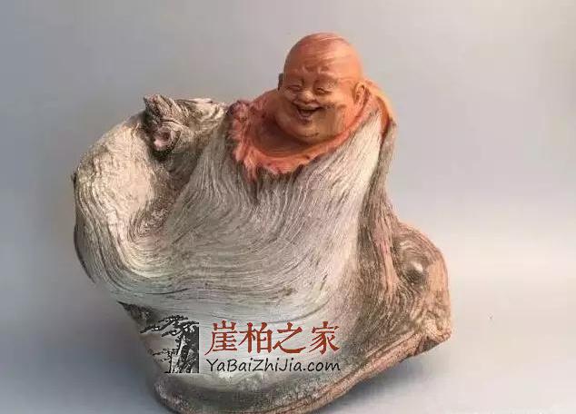 当崖柏与弥勒结缘后,会造就多少珍藏之作呢?-4