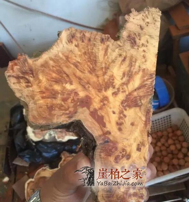 崖柏陈化瘤手串如何制作、成珠的?-4
