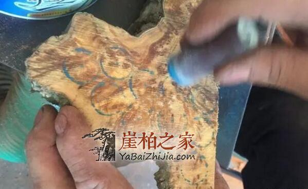 崖柏陈化瘤手串如何制作、成珠的?-6