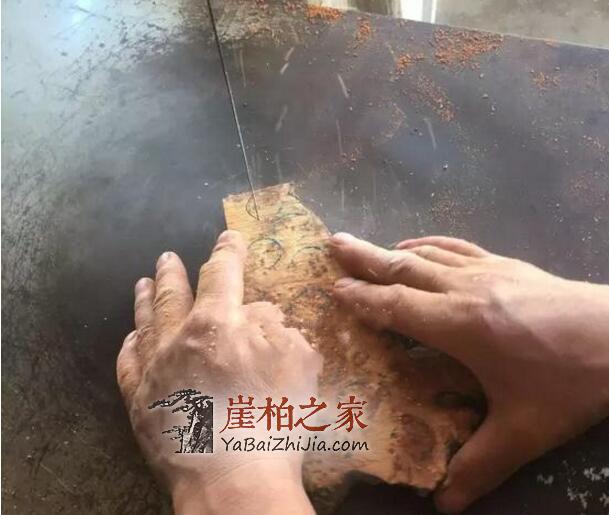 崖柏陈化瘤手串如何制作、成珠的?-8