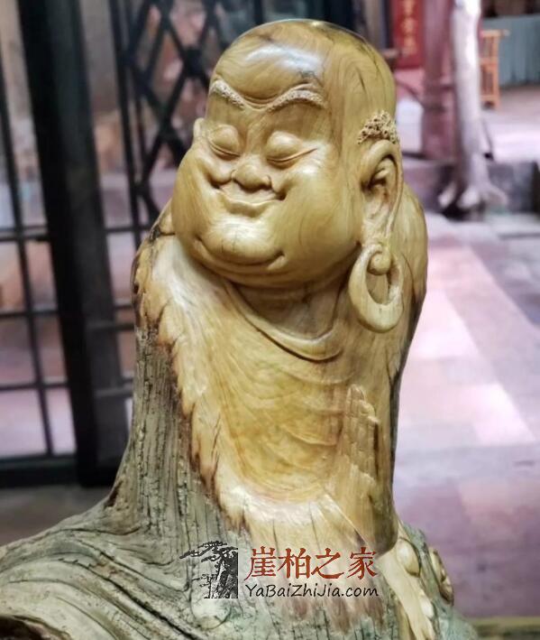 崖柏根雕中“机雕”和“手雕有何区别?-4