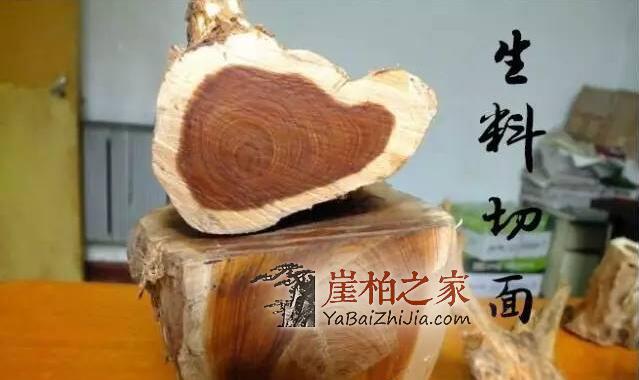 如何从崖柏毛料上辨别料质好坏?-2