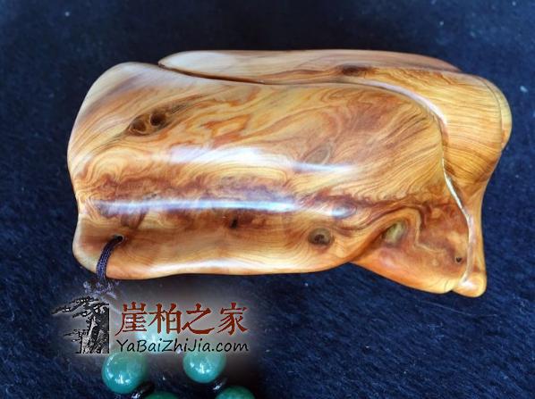 教你如何把崖柏手把件盘出漂亮的玻璃底包浆?-4