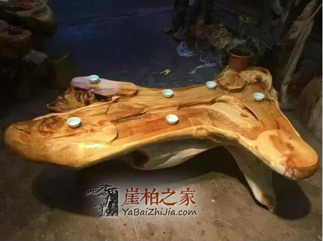 山无柏不奇,室无柏不雅!你家的客厅还缺一件崖柏!-4