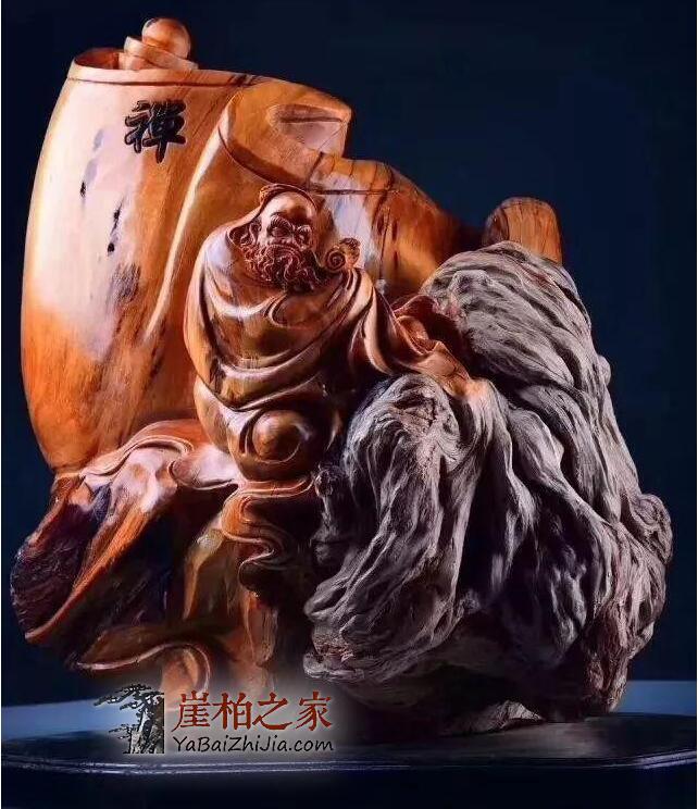 这种料质只有崖柏才有,被藏友们视为掌上明珠!-3