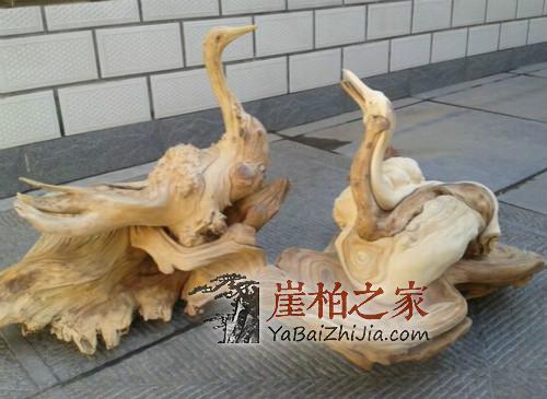 崖柏根雕看似畸形实则传神,崖柏根雕的打磨技巧!-2