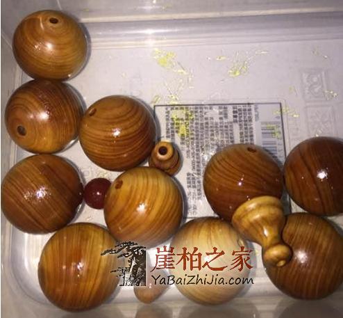 都追高油性,可遇到这样“喷油”的崖柏手串也真是蒙了!-1